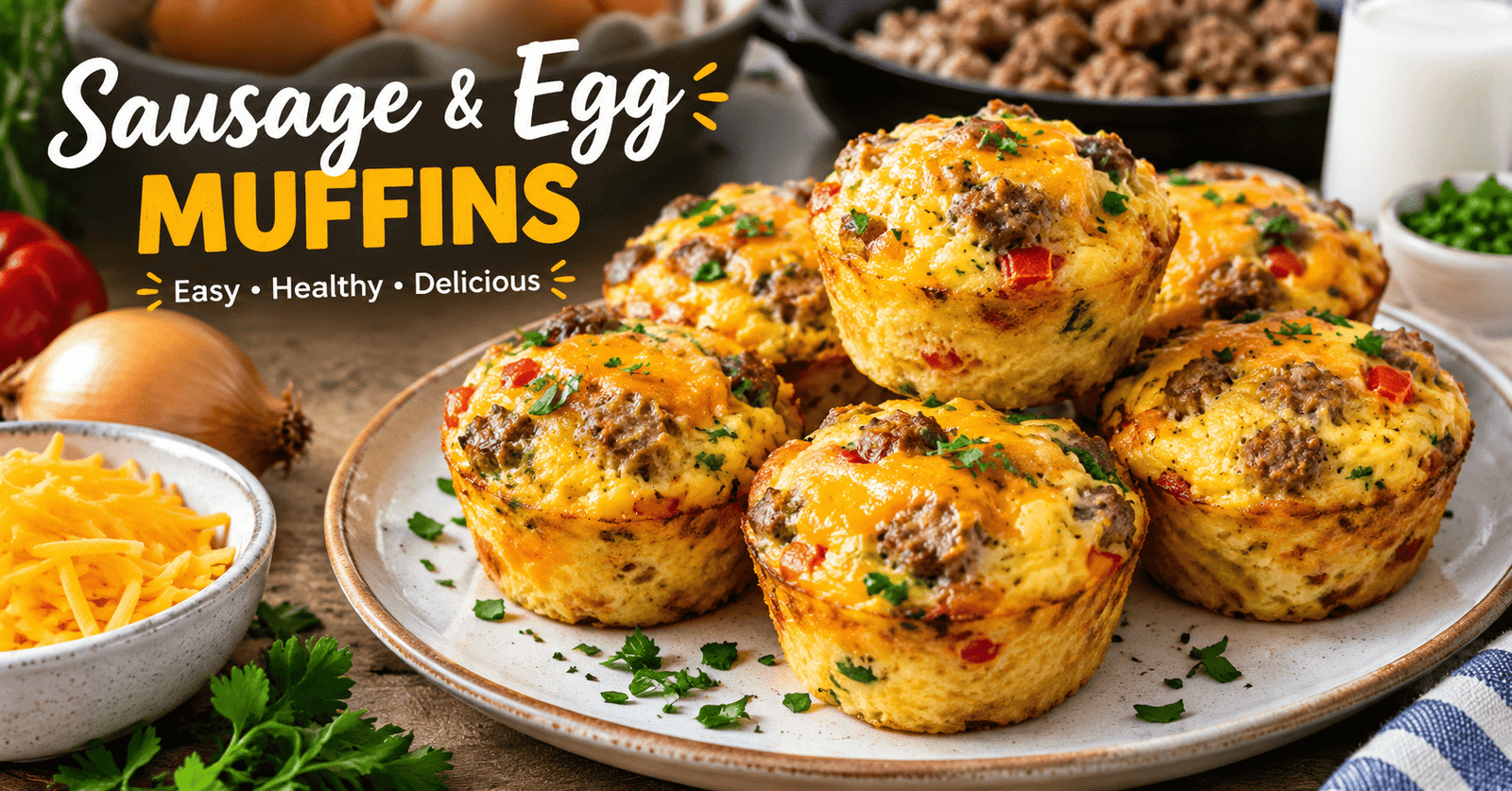 Sausage & Egg Muffins