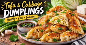 Tofu and Cabbage Dumplings